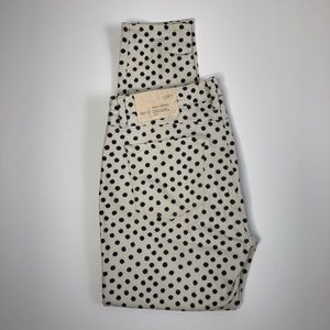 Loft NWT super skinny polka dot pants jeans